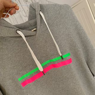 Neon stripes hoody size 12