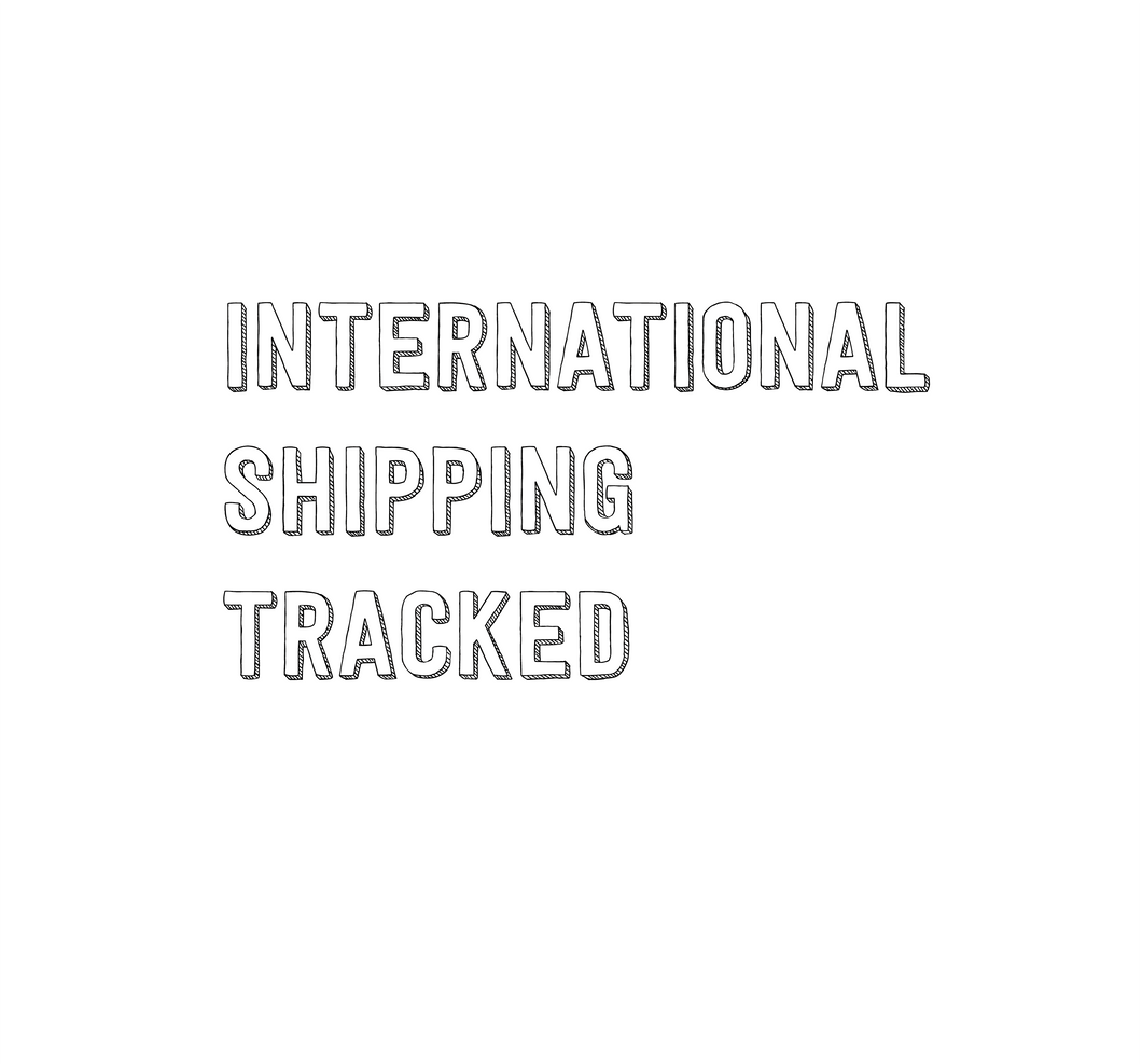 International shipping extra